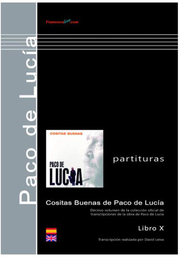 Cositas buenas. Livre de partitions. Paco de Lucia