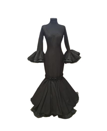 T 40. Trajes de Flamenca. Iris Negro