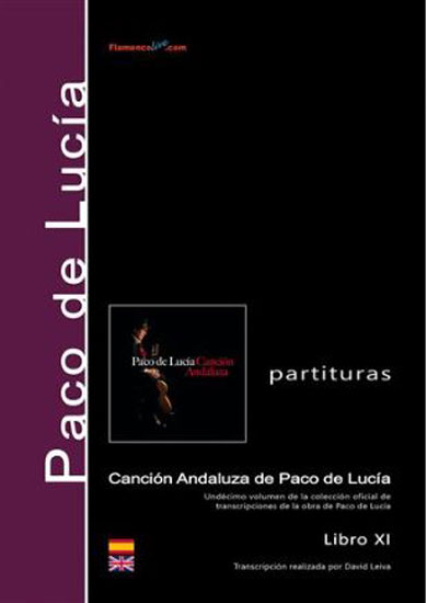 Canción Andaluza. Paco de Lucía. Partitura