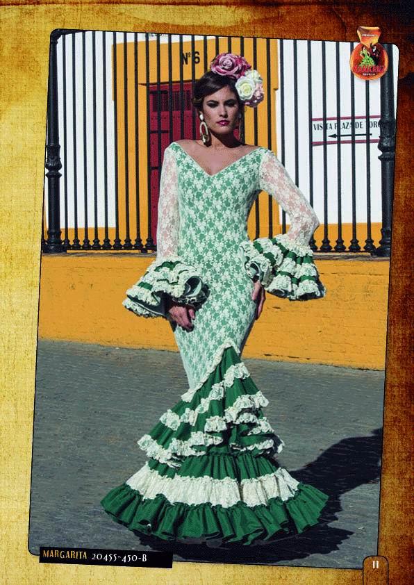 Trajes de flamenca tendencias 2018 transparencias