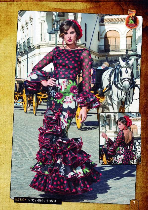 Trajes de flamenca tendencias 2018 transparencias