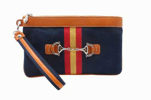 Pochette en Toile Bleu Drapeau Espagnol