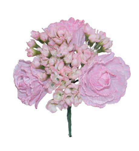 Bouquet of Pink Flamenco Flowers for Kid. 12cm