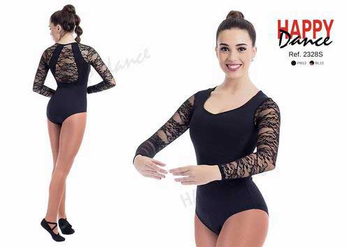 Maillot Manga Larga en Blonda Con Sujetador Happy Dance. Ref. 2328