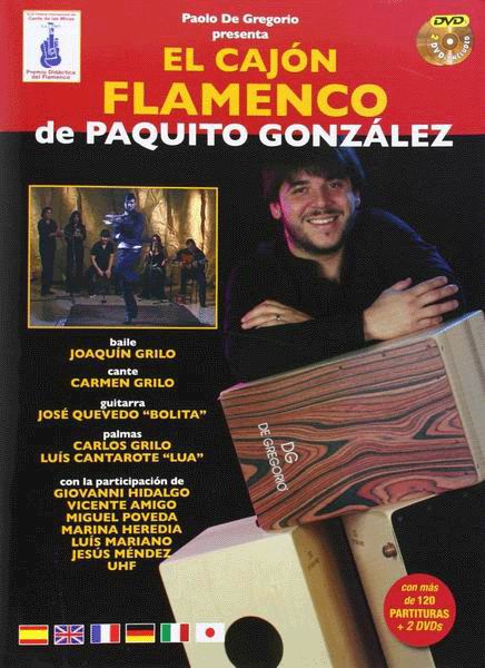 El cajón flamenco de Paquito González. Partitura+2DVDs