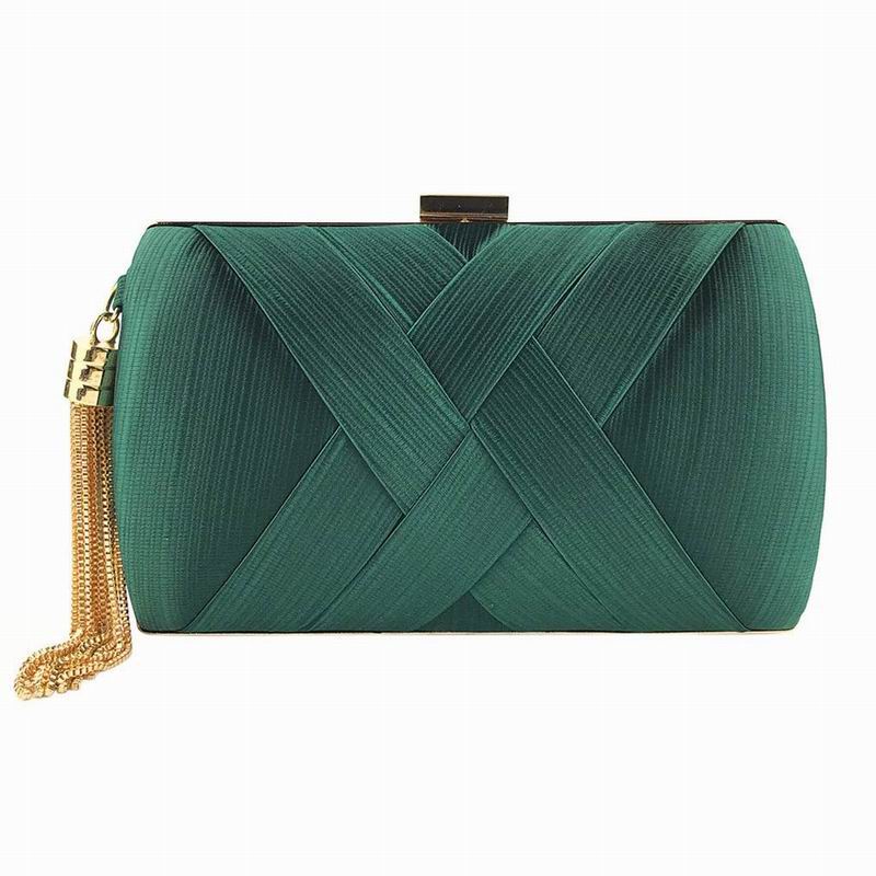 Rectangular Clutch in Green for Guest