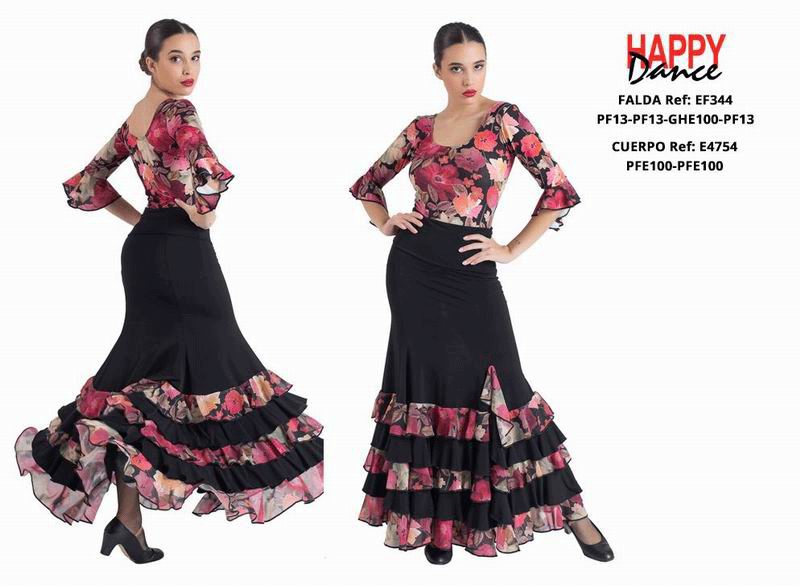 Happy Dance. Jupes de Flamenco pour les Entrainements et Représentations. Ref. EF344PF13PF13GHE100PF13