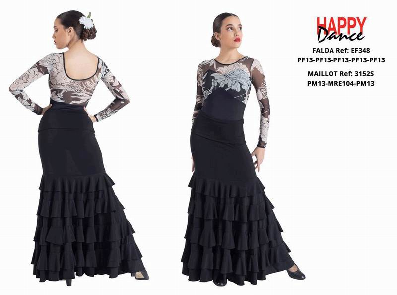 Happy Dance. Faldas de Flamenco para Ensayo y Escenario. Ref. EF348PF13PF13PF13PF13PF13