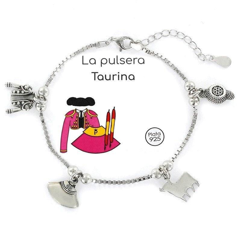 Pulsera Plata Colección Eres lo Más. Taurina