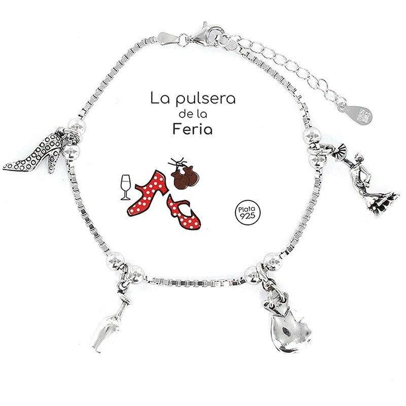 Pulsera Plata Colección Eres lo Más. Feria