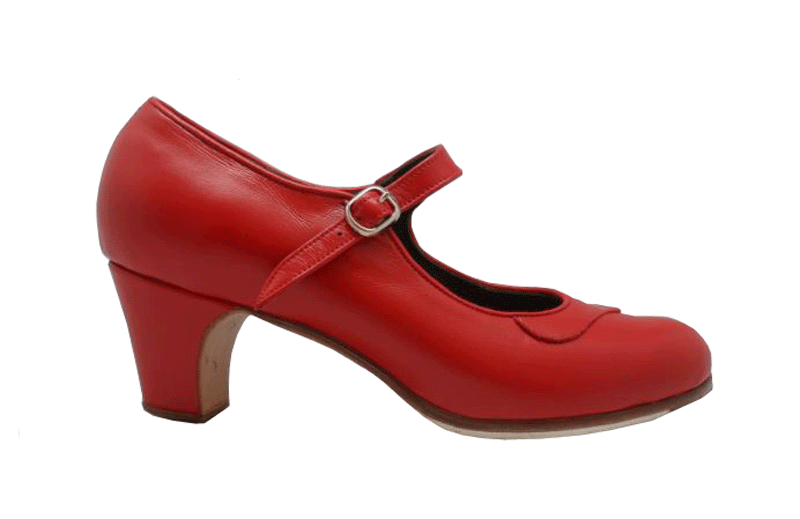 Gallardo - Chaussures de flamenco : modèle Mercedes en cuir