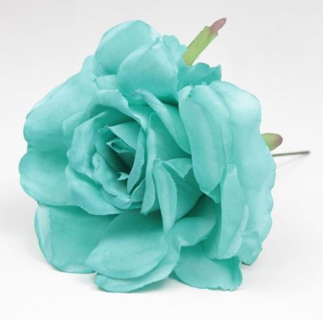 Rosa Pequeña Cádiz. 10cm. Azul 22