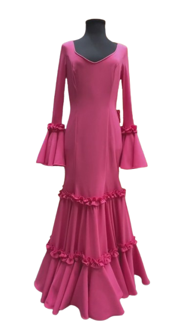 Size 42. Flamenco Dress. Mod. Maravilla Fucsia