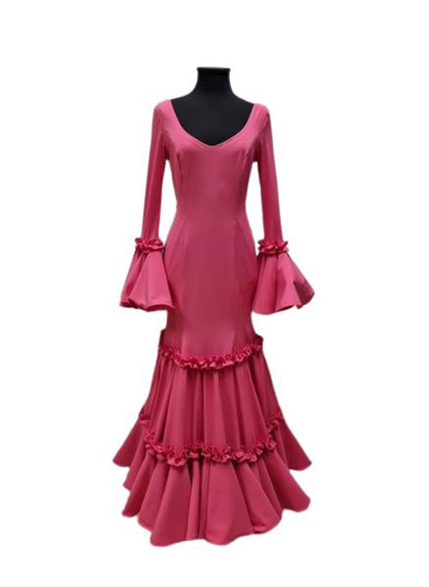 Talla 42. Traje de Flamenca. Mod. Maravilla Fucsia