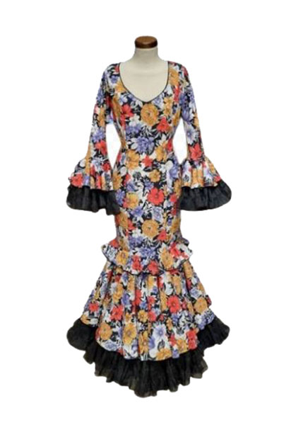 Size 42. Gipsy Dress. Mod. Cristina Estampado