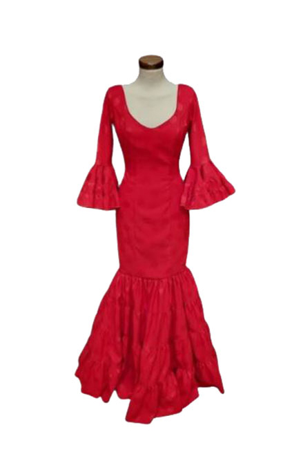 Taille 36. Robe Robe Flamenca. Mod. Eva Rojo