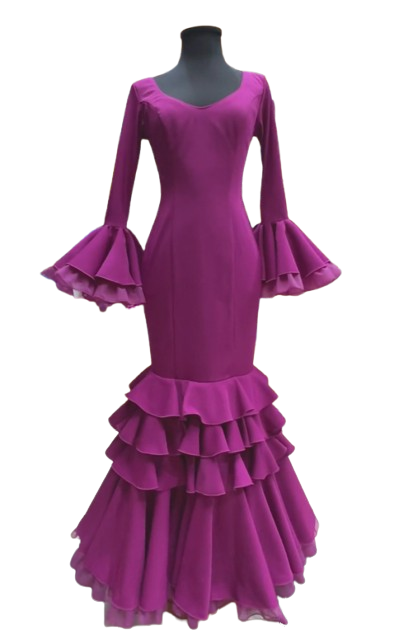 Size 38. Flamenco Dress. Mod.  Clavel Fucsia