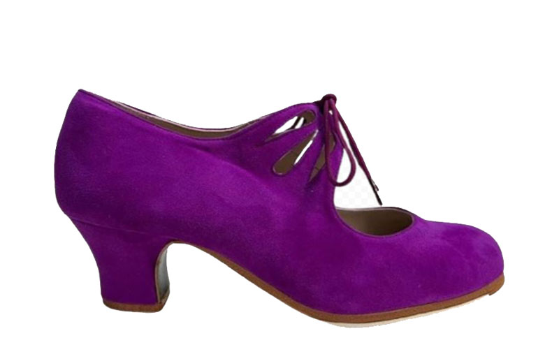 Chaussures de Flamenco Begoña Cervera. Cordonera Calado