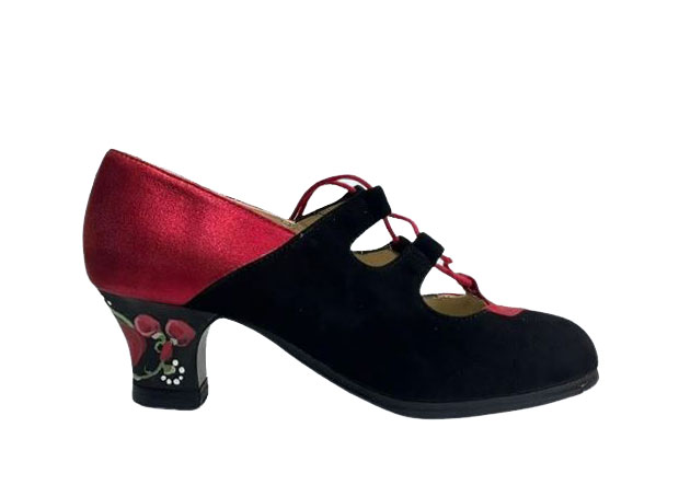 Zapato Flamenco Begoña Cervera. Floreo