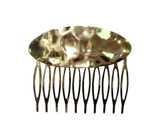 Oval Golden Comb