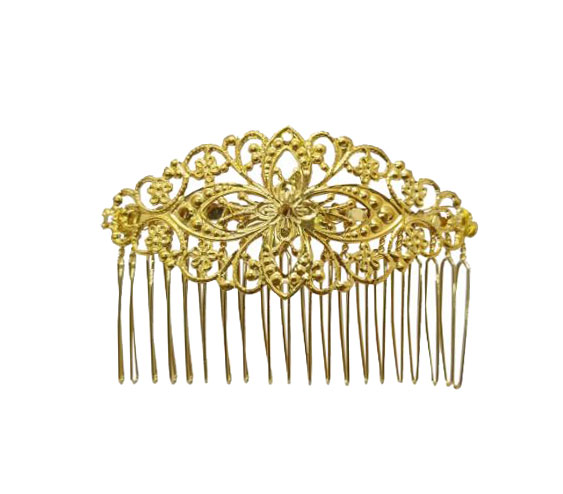 Golden Filigrana Flamenco Comb