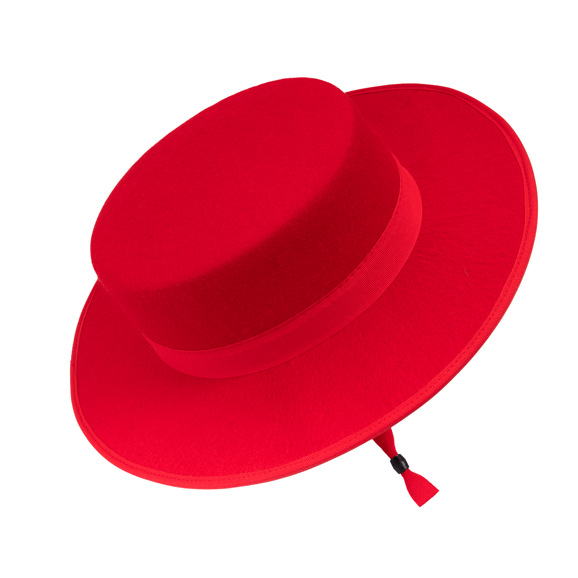 Chapeau Cordobes en feutre. Rouge