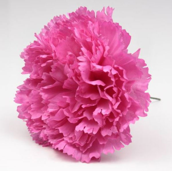 Flamenco Artificial Carnations. Sevilla Model. Fuchsia