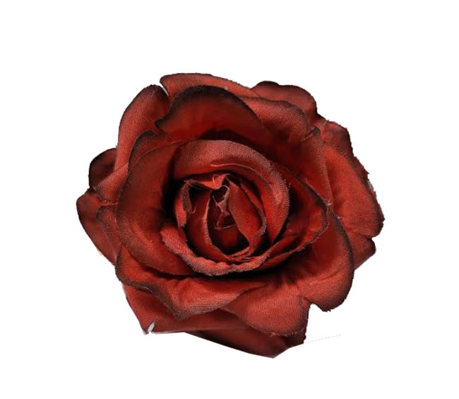 Mini Rose Granada. 7cm. Rouge