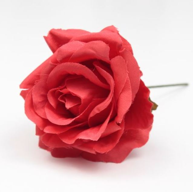 Mini Rose Granada. 7cm. Rouge