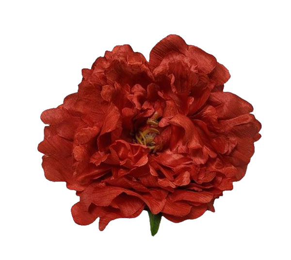 Peony Feria. Flamenco flowers. Red 09. 11cm