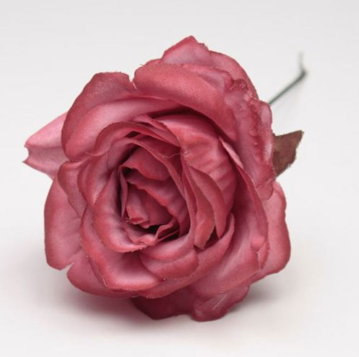 Mini Rose Granada. 7cm. Fraise