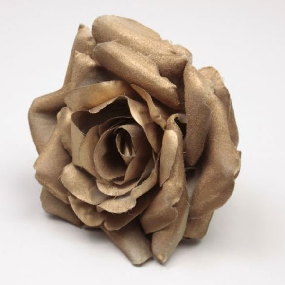 Rosa Toledo. Golden Flamenco Flower. 13cm