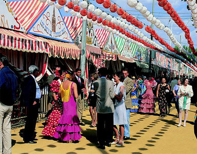 La Feria de Abril de Sevilla, que este 2011 cae curiosamente en mayo