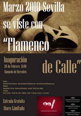 Cartel Flamenco de Calle