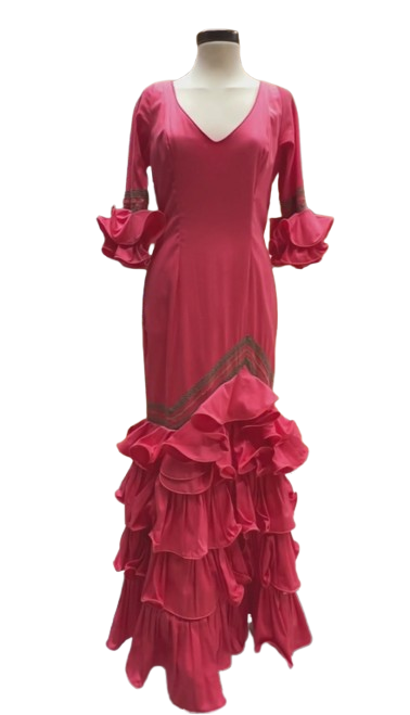 T 36. Cheap Flamenca Dress Outlet. Mod. Compás. Size 36