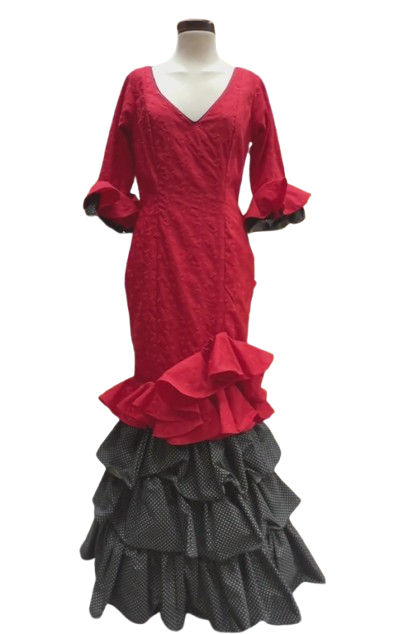 Cheap Flamenco Dresses on Sale. Mod. Tanguillo. Size 38