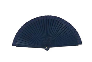 Plain Navy Blue Fan for Man