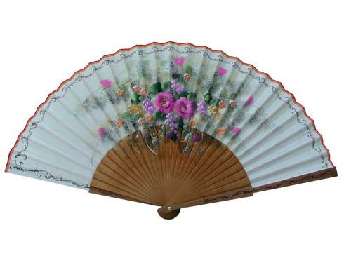 Painted Fan For Flamenco Dance ref. 57