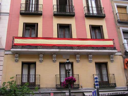 Bandera de España por metros (160 cm ancho)