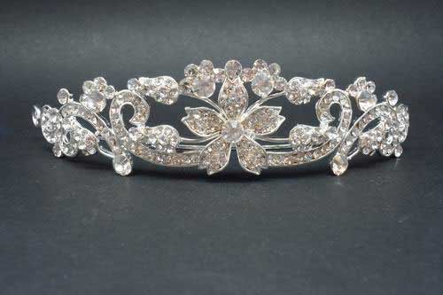 Tiara jewelry flower. Ref.28295