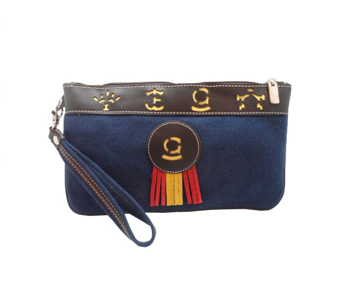 Pochette bleu marine. Mod. Ganaderia