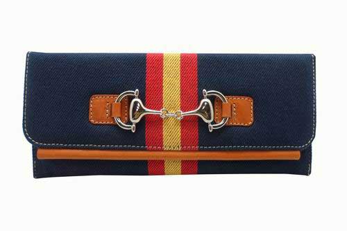 Cartera-Monedero Lona Azul Bandera de España con Estribo