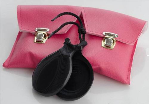 Teachers´Black Canvas Castanets by Castañuelas del Sur