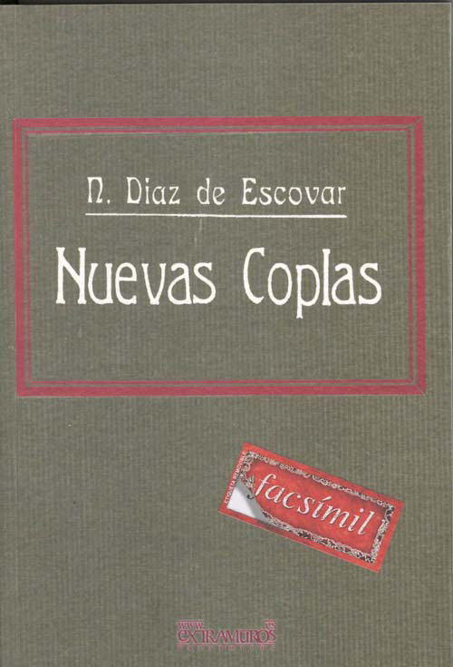 復刻版書籍　Nuevas coplas