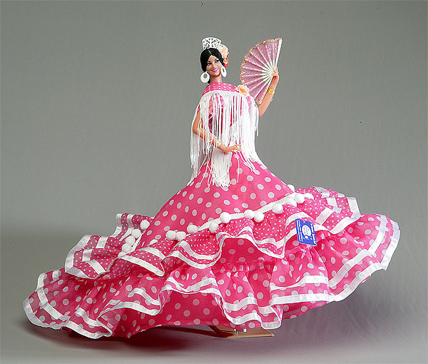 Muneca Bailaora flamenca mod. Maria de la O 42cm