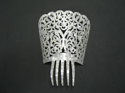 Mother of Pearl Comb - ref. 633