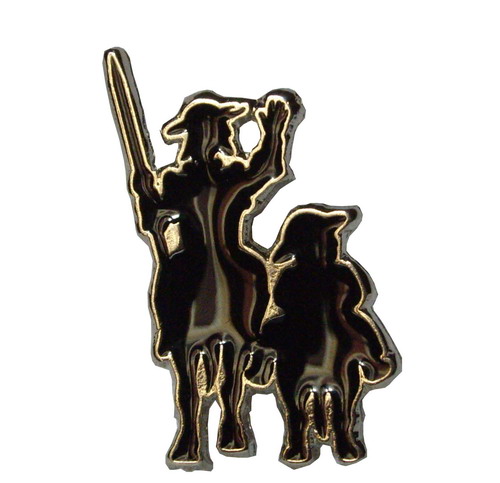 Pins Quijote y Sancho Panza