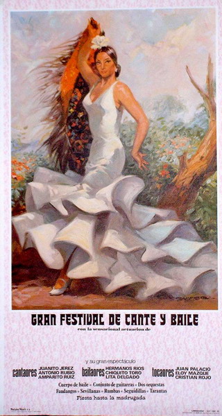 Danseuse Blanche poster